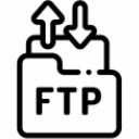 FTP-Symbol - Erfahren Sie, wie Sie unsere FTP-Konfiguration verwenden.
