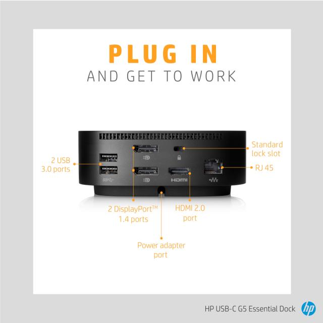 HP USB-C Dock 65W G5