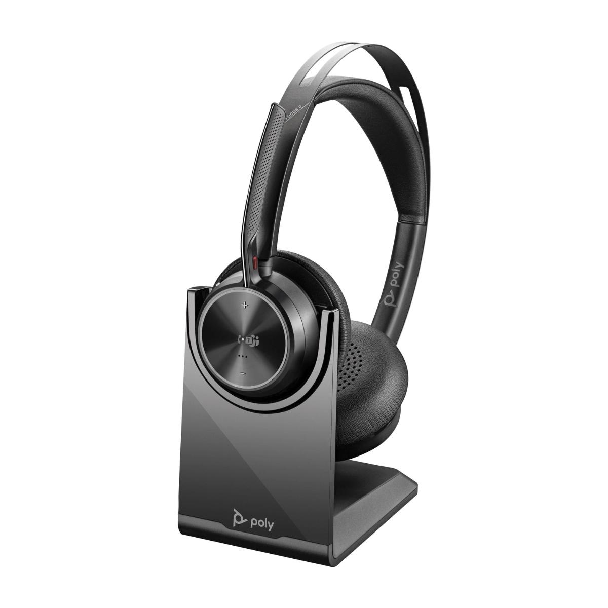 HP Poly Voyager Focus 2 MS Stereo W. Stand USB-A